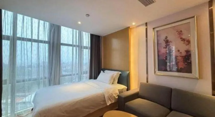 Bed in Lavande Hotel·Dongxing Port