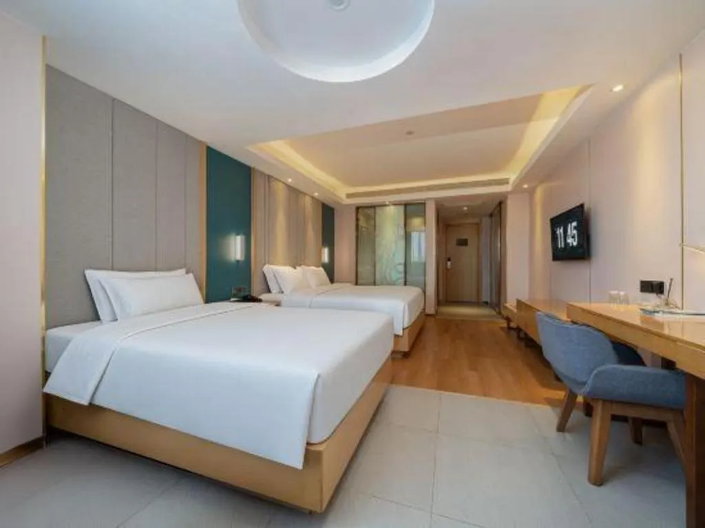 Bed in Lavande Hotel·Dongxing Port