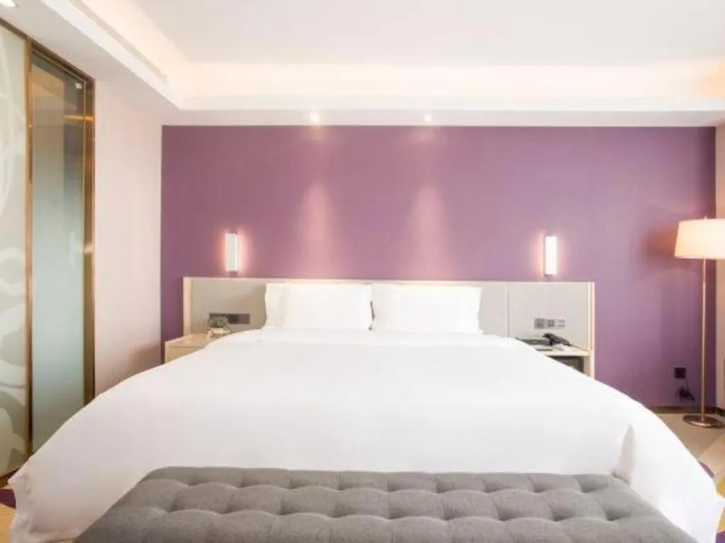 Bed in Lavande Hotel·Dongxing Port