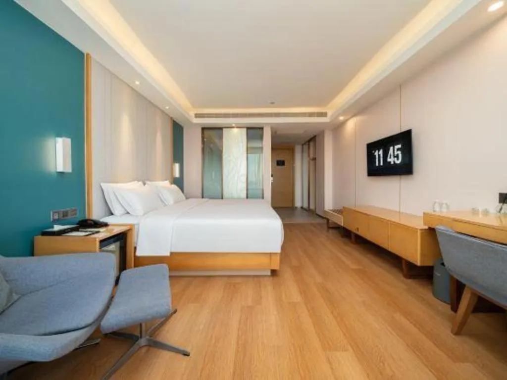 Bed in Lavande Hotel·Dongxing Port