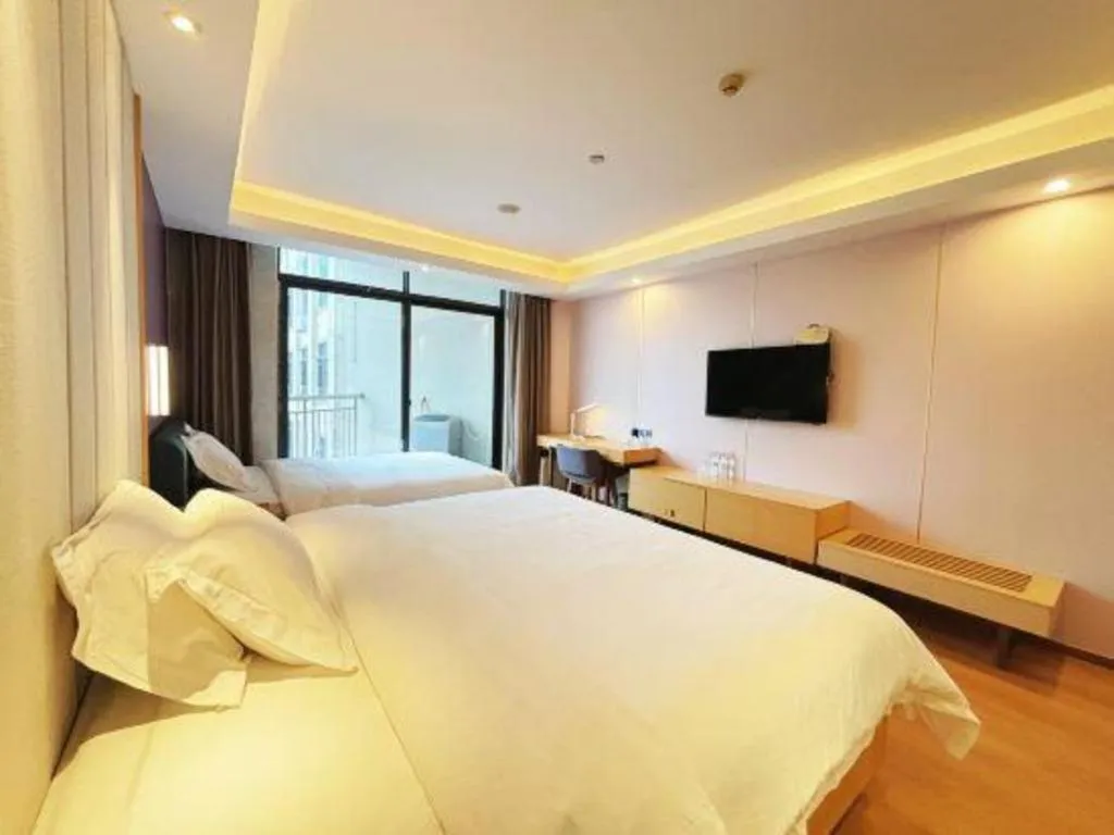 Bed in Lavande Hotel·Dongxing Port