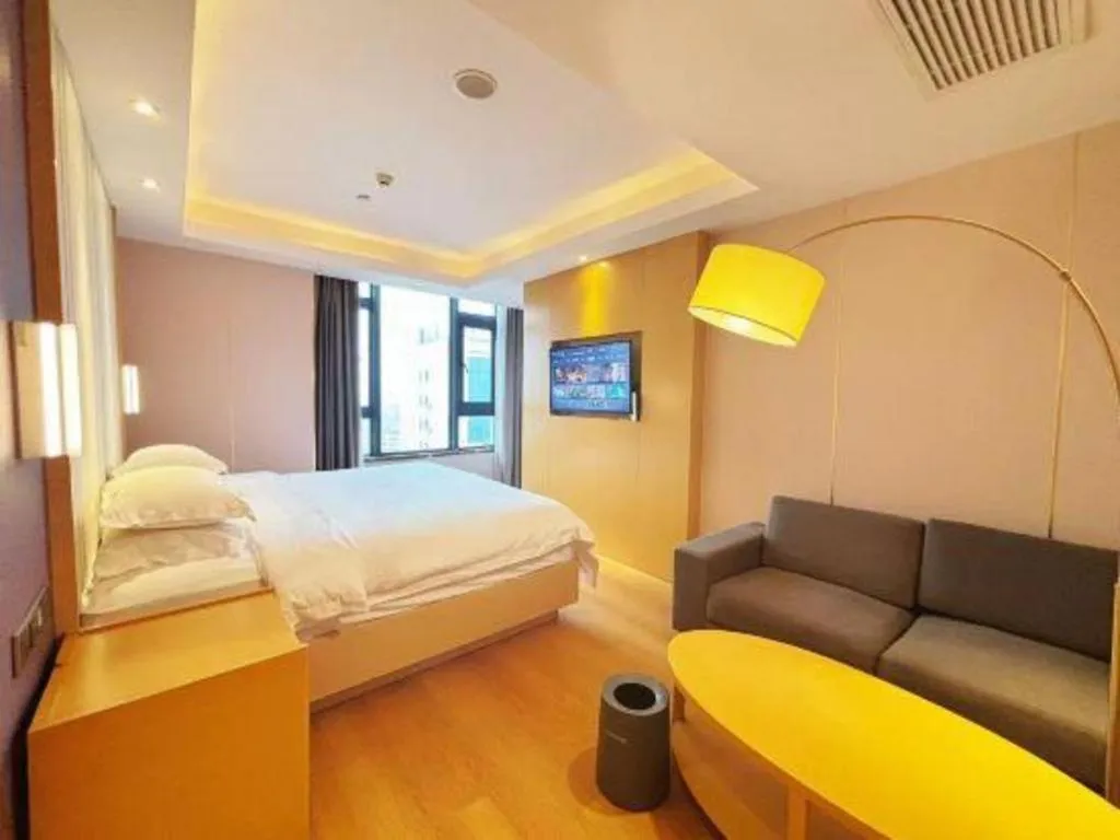Bed in Lavande Hotel·Dongxing Port