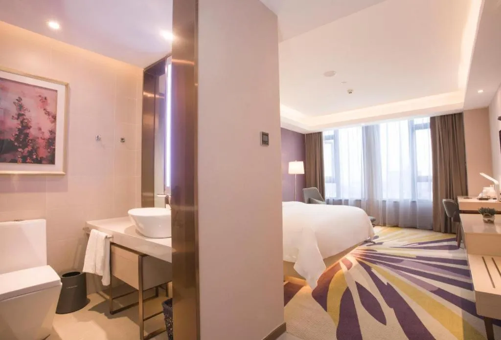 Bed in Lavande Hotel·Dongxing Port