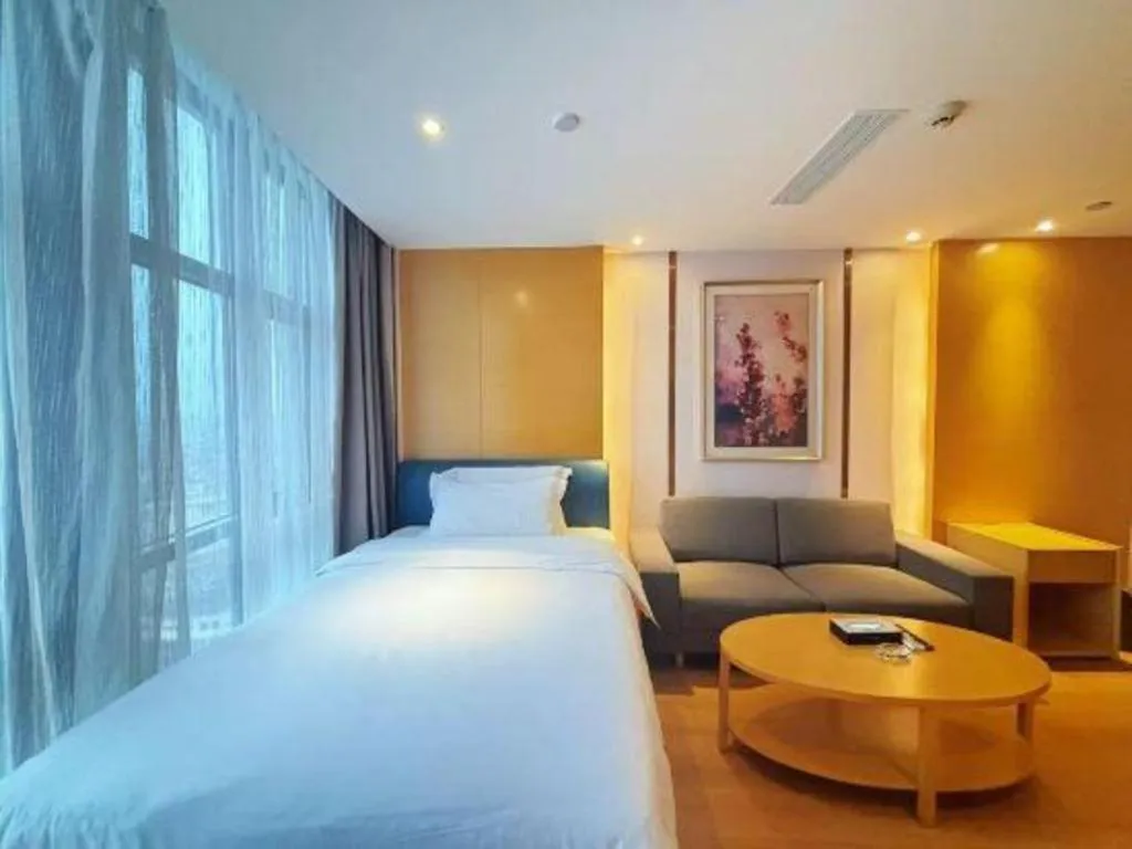 Bed in Lavande Hotel·Dongxing Port