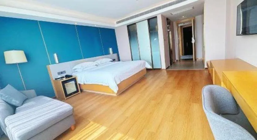 Bed in Lavande Hotel·Dongxing Port