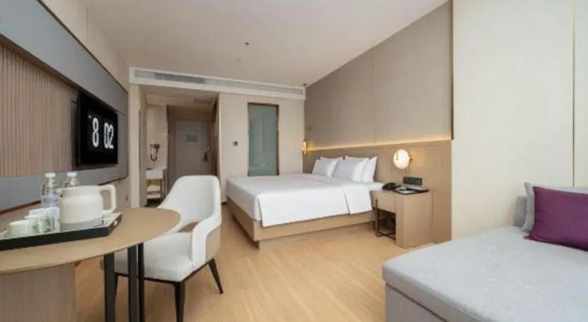 Bed in Lavande Hotel·Dongxing Port
