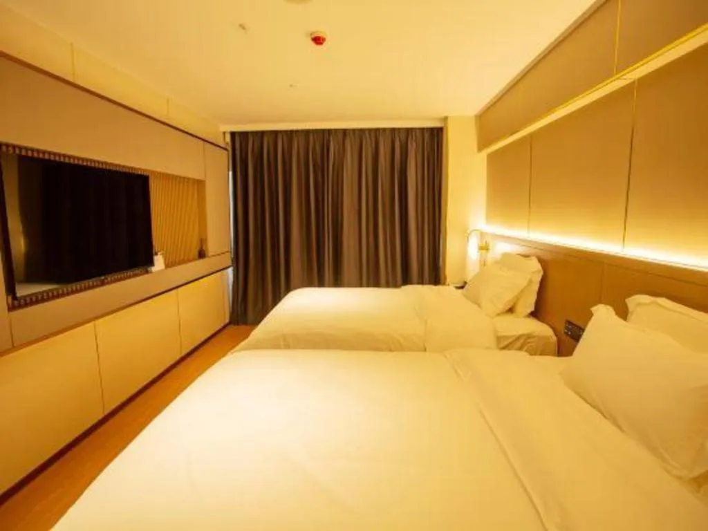Bed in Lavande Hotel·Dongxing Port