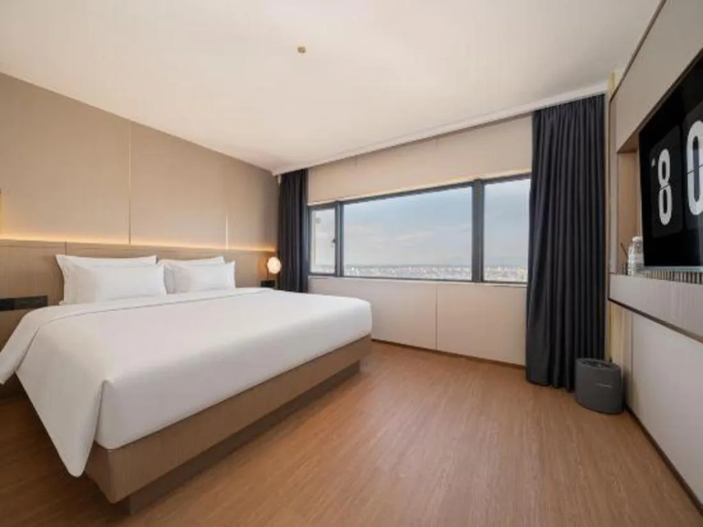 Bed in Lavande Hotel·Dongxing Port