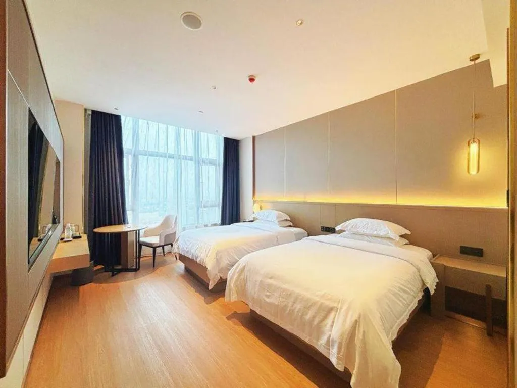 Bed in Lavande Hotel·Dongxing Port