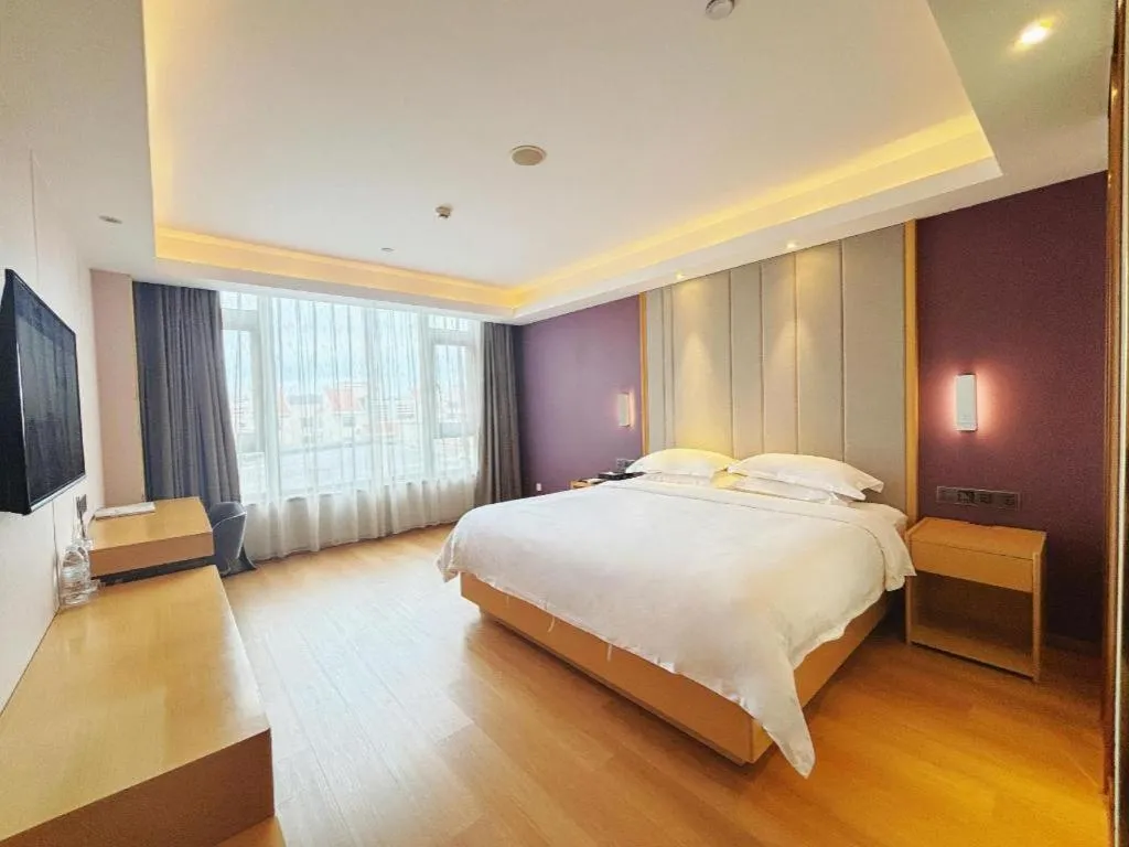 Bed in Lavande Hotel·Dongxing Port