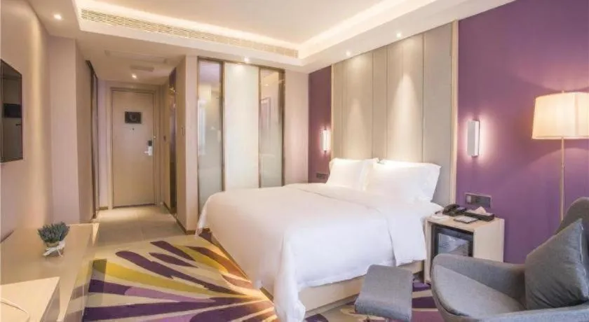 Bed in Lavande Hotel·Dongxing Port