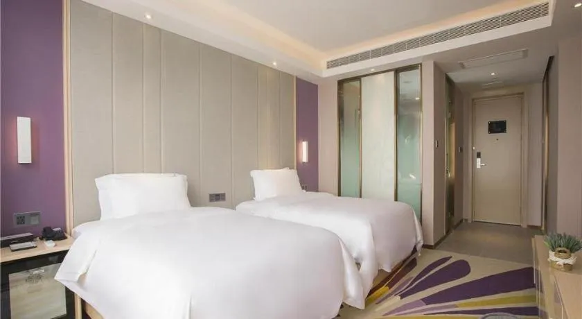 Bed in Lavande Hotel·Dongxing Port