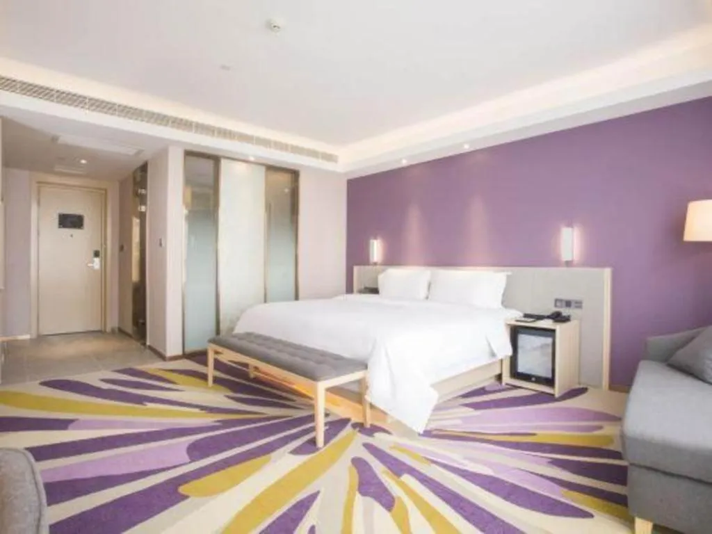 Bed in Lavande Hotel·Dongxing Port