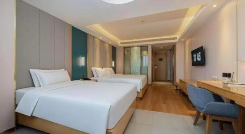 Bed in Lavande Hotel·Dongxing Port
