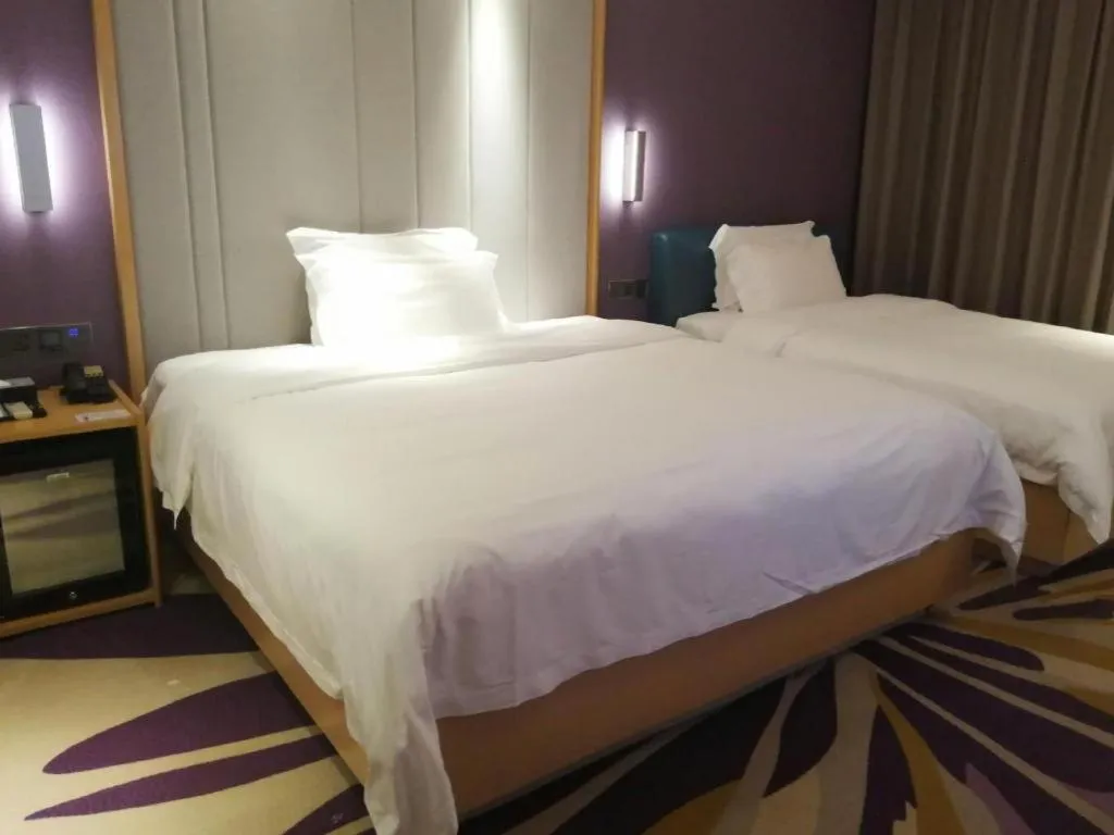 Bed in Lavande Hotel·Dongxing Port