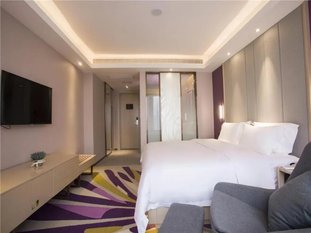 Bed in Lavande Hotel·Dongxing Port