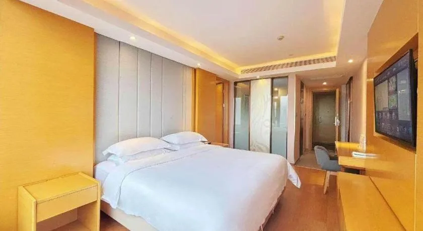 Bed in Lavande Hotel·Dongxing Port