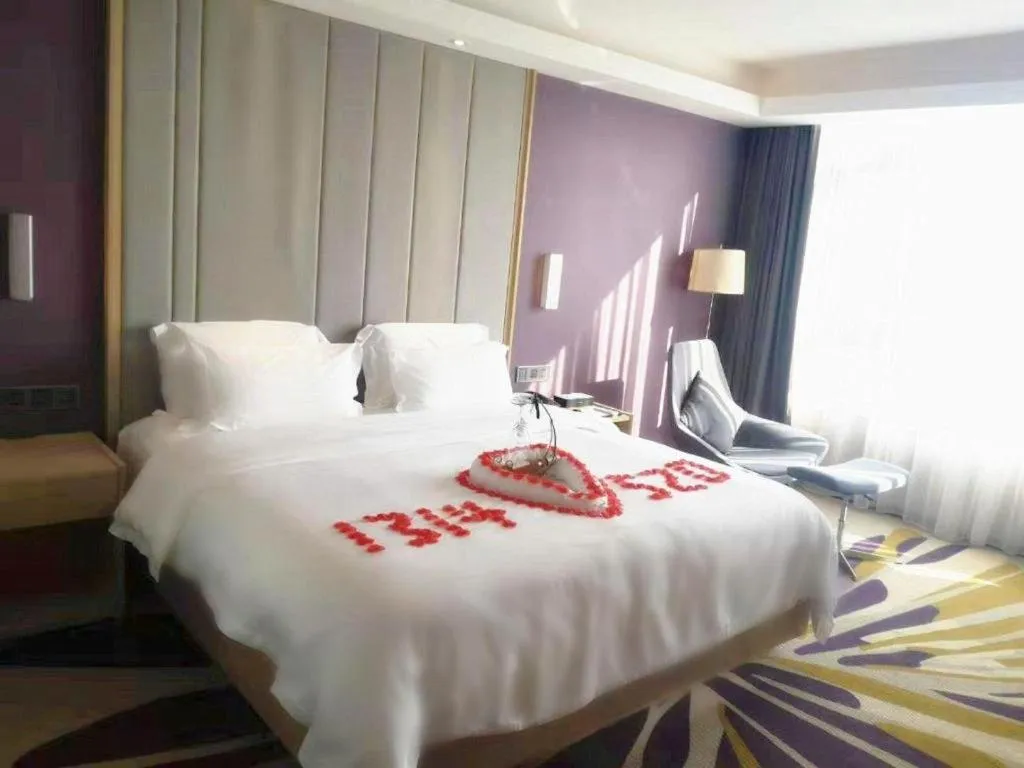 Bed in Lavande Hotel·Dongxing Port