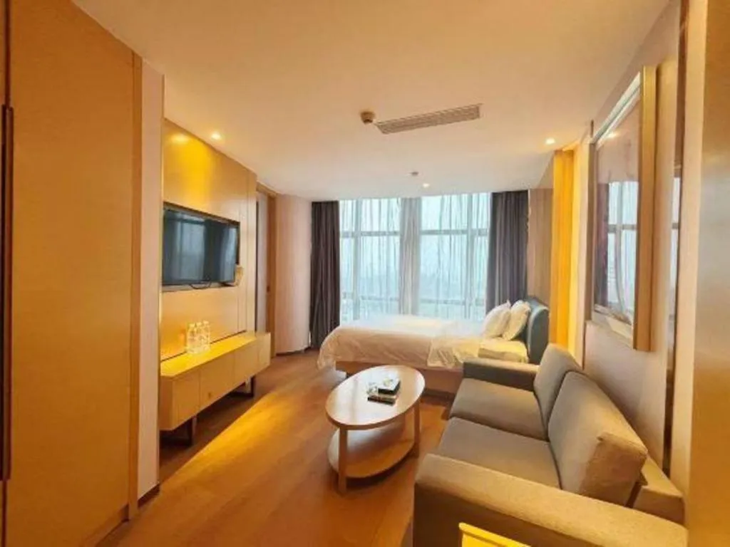 Bed in Lavande Hotel·Dongxing Port