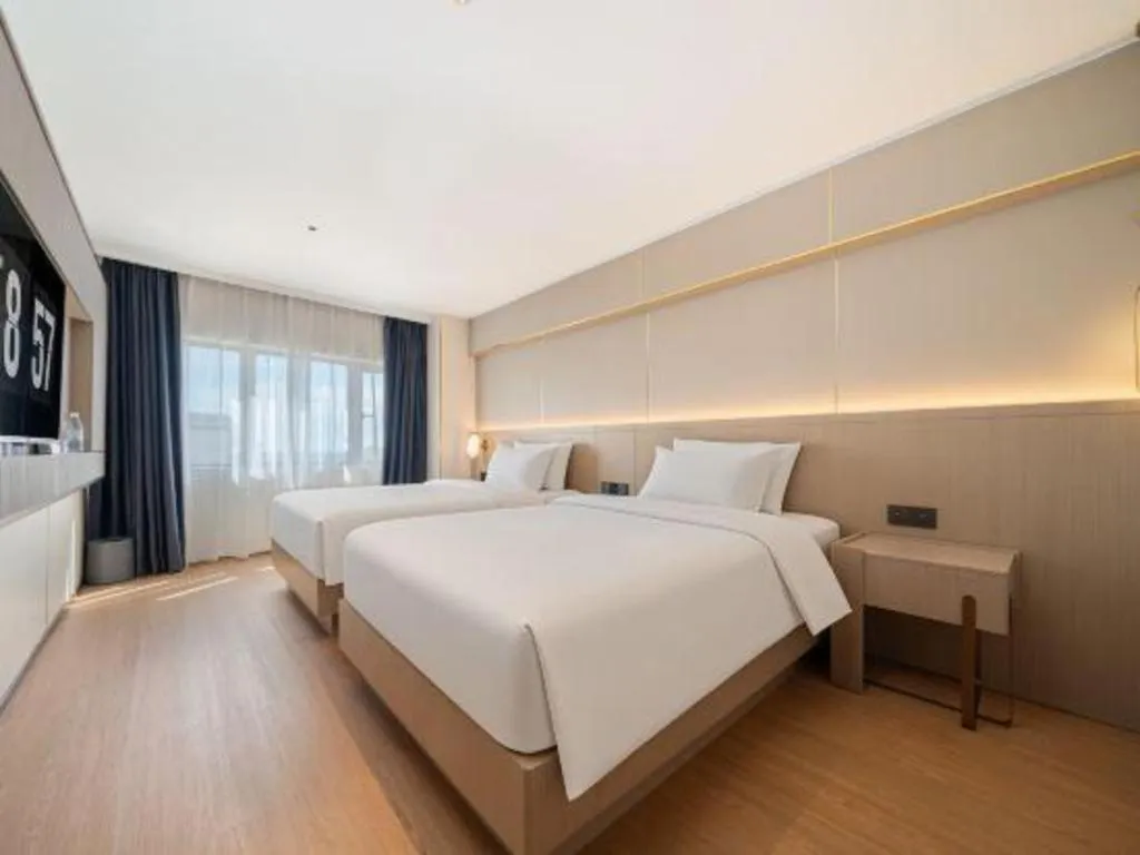 Bed in Lavande Hotel·Dongxing Port