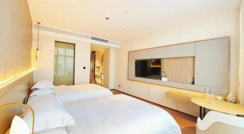 Bed in Lavande Hotel·Dongxing Port