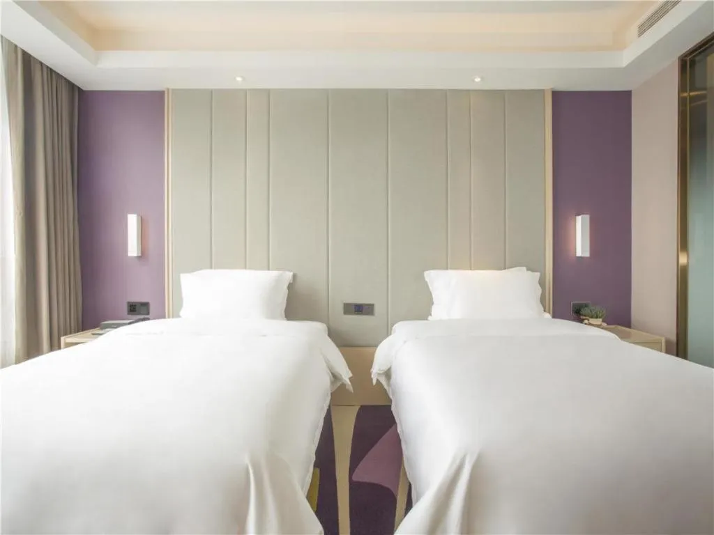 Bed in Lavande Hotel·Dongxing Port