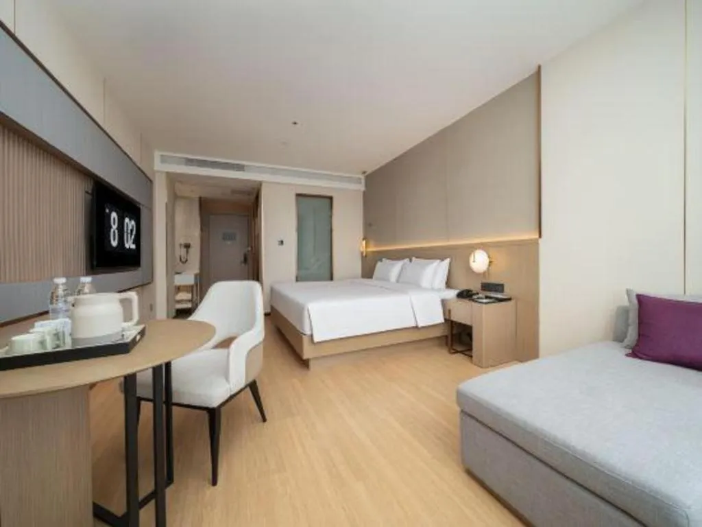 Bed in Lavande Hotel·Dongxing Port