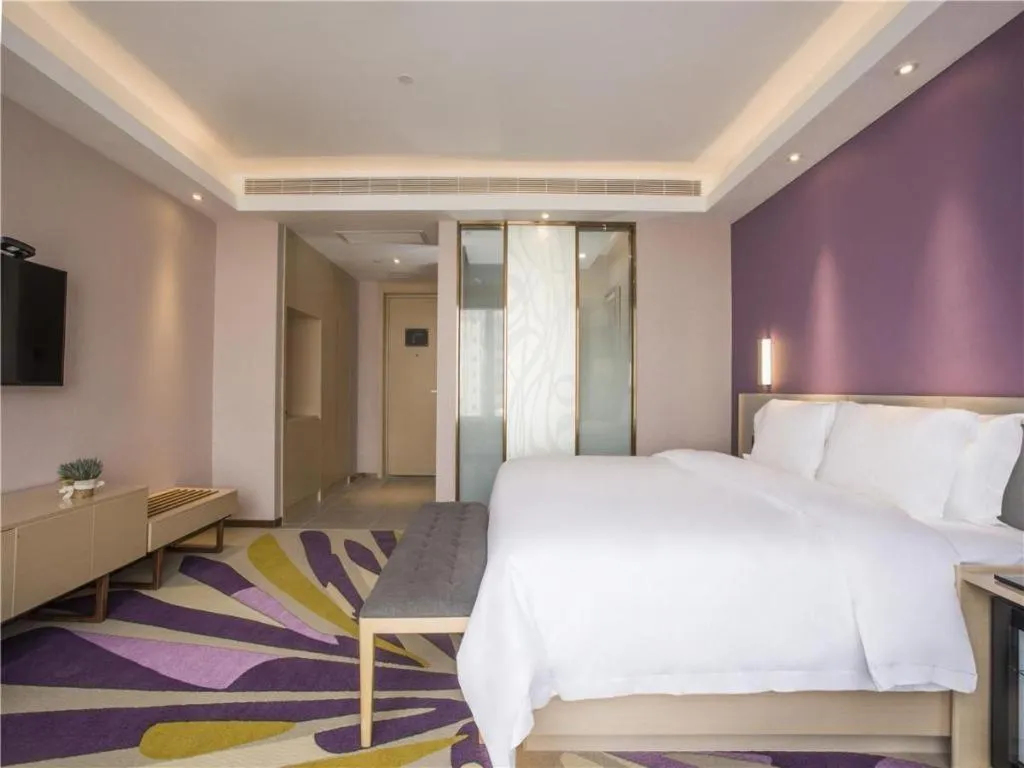 Bed in Lavande Hotel·Dongxing Port
