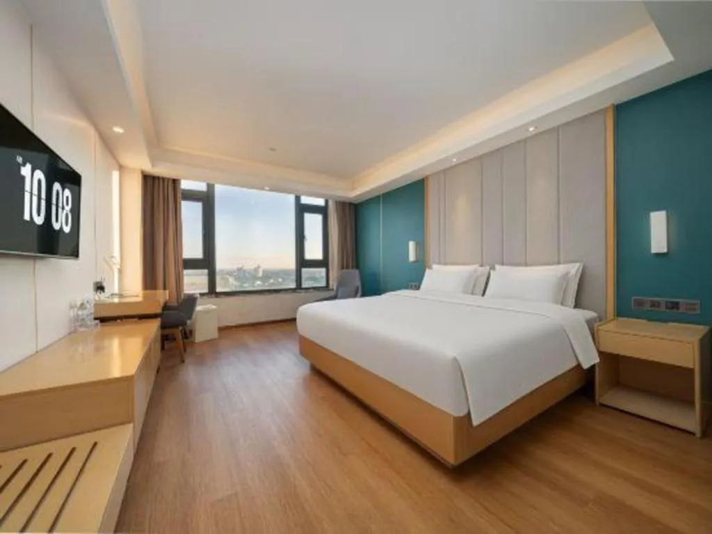 Bed in Lavande Hotel·Dongxing Port