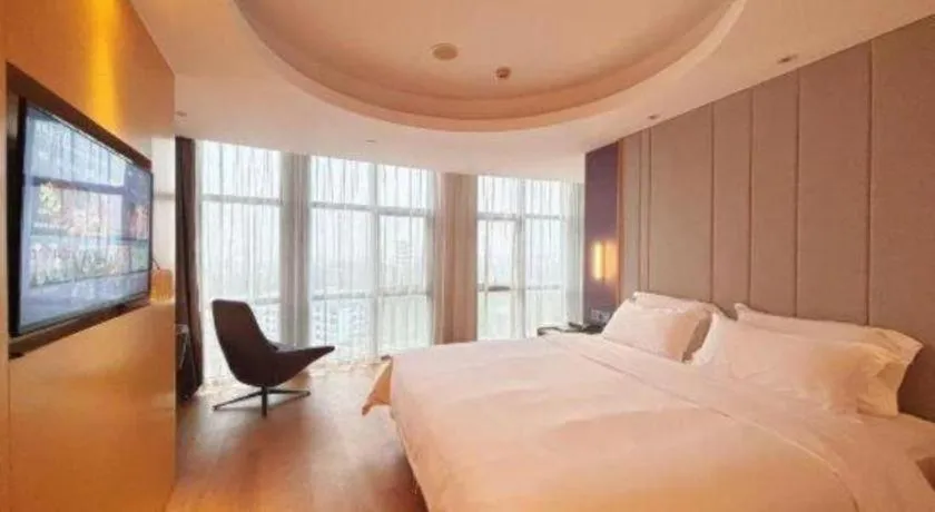 Bed in Lavande Hotel·Dongxing Port