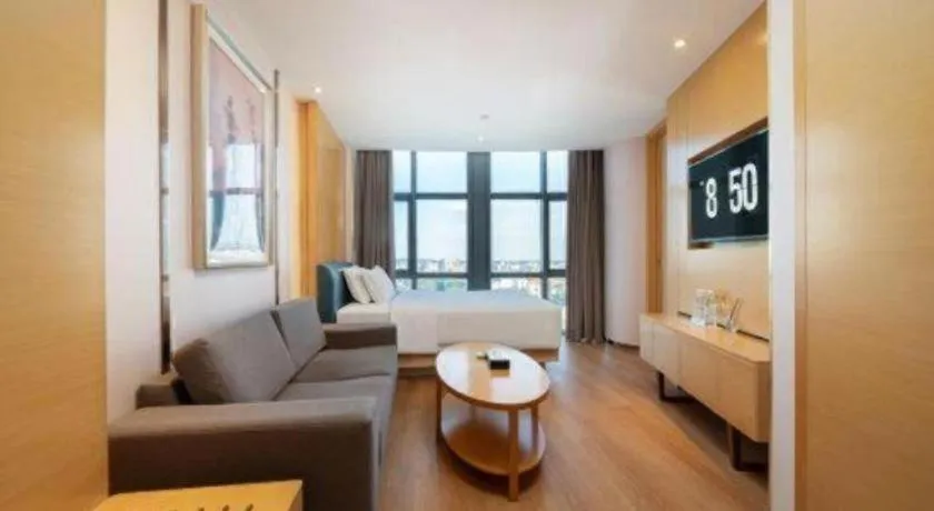 Bed in Lavande Hotel·Dongxing Port