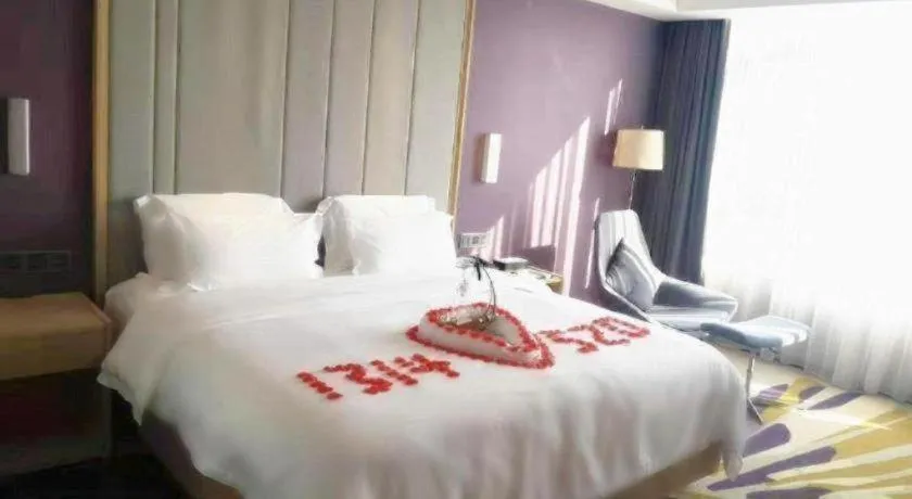 Bed in Lavande Hotel·Dongxing Port