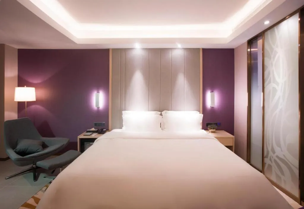 Bed in Lavande Hotel·Dongxing Port