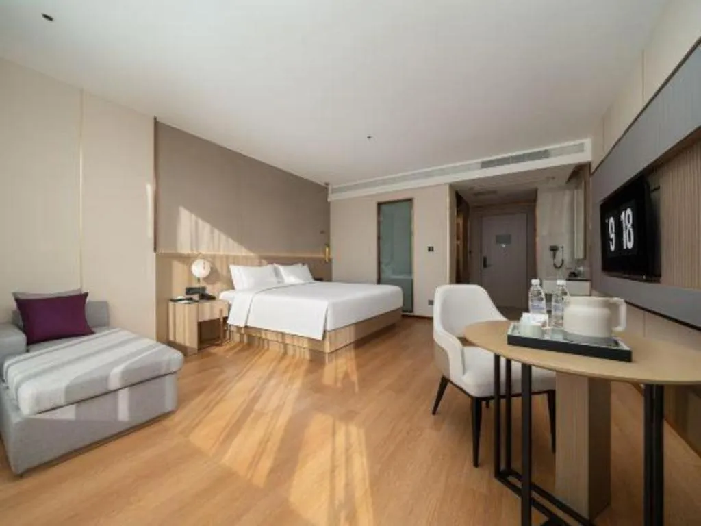 Bed in Lavande Hotel·Dongxing Port