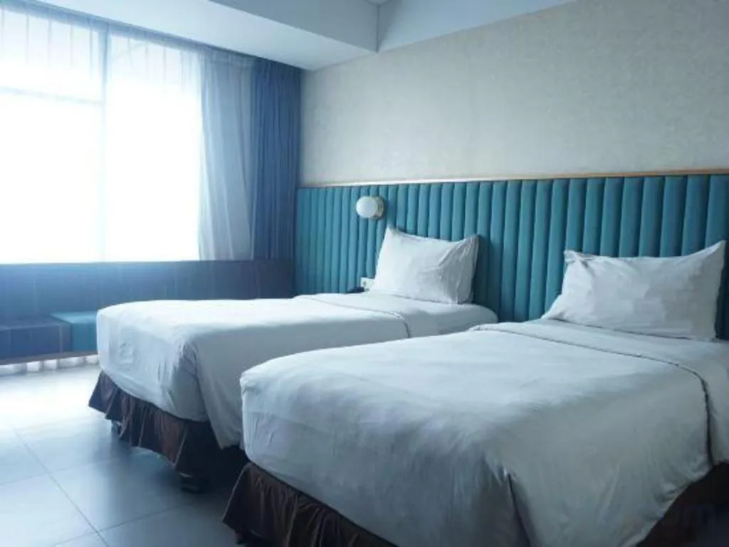 Bed in The Bono Hotel Pekanbaru