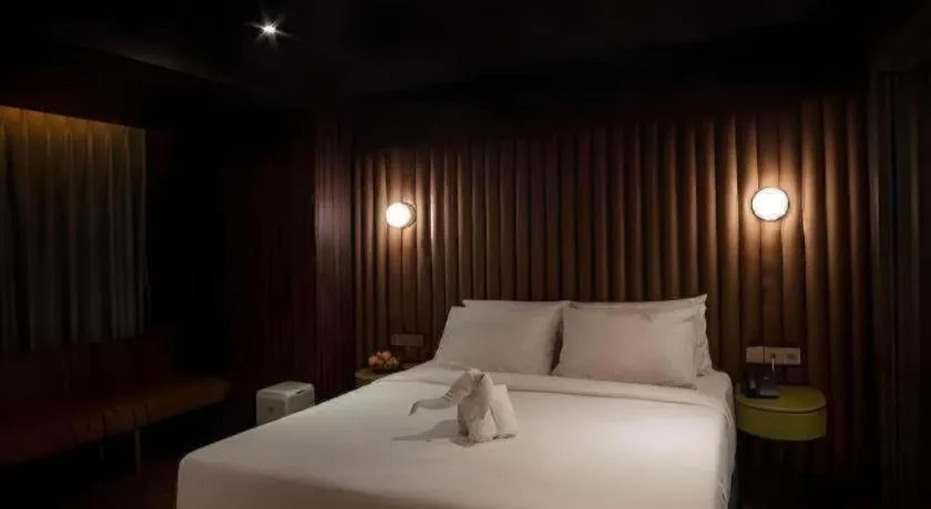 Bed in The Bono Hotel Pekanbaru