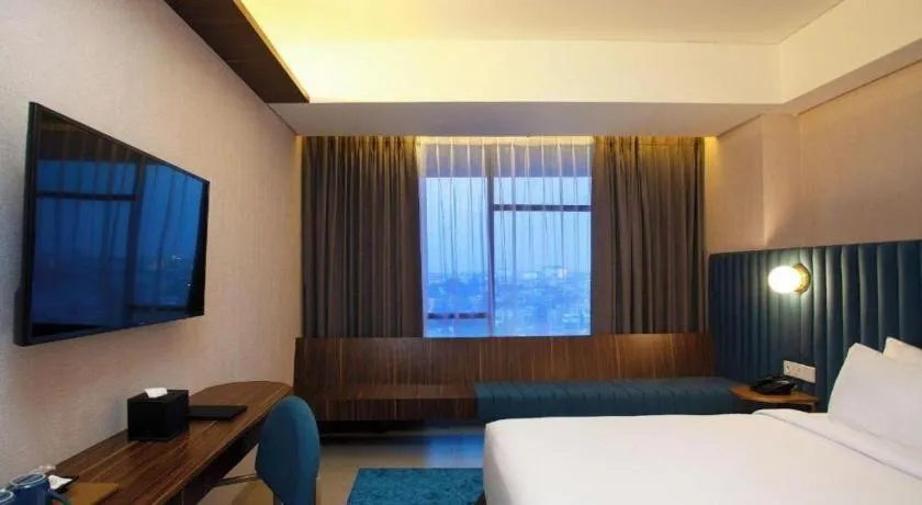 Bed in The Bono Hotel Pekanbaru