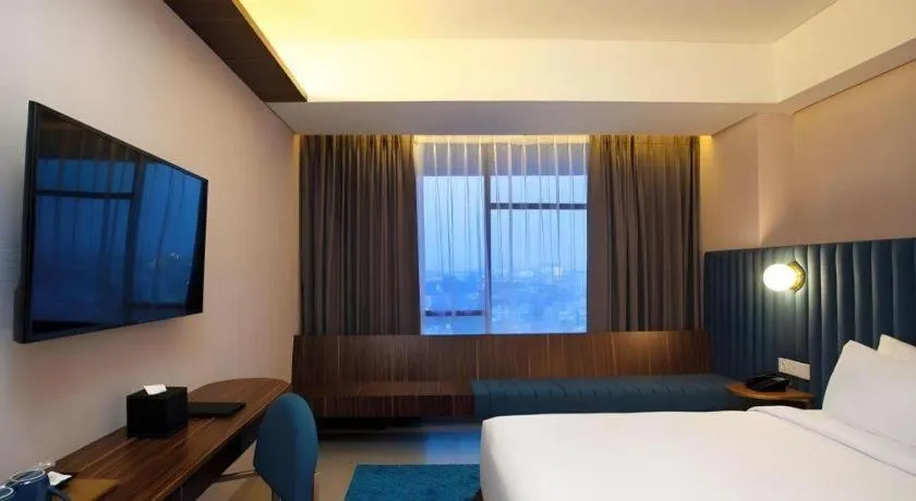 Bed in The Bono Hotel Pekanbaru