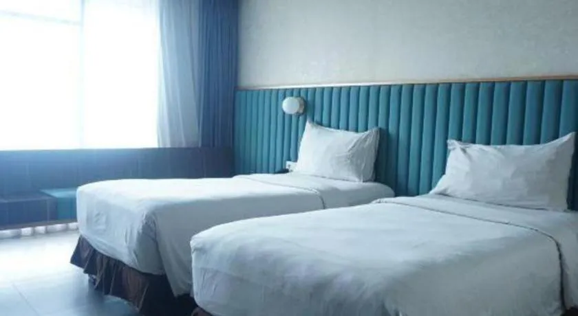 Bed in The Bono Hotel Pekanbaru