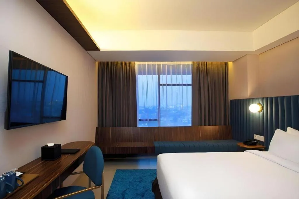 Bed in The Bono Hotel Pekanbaru