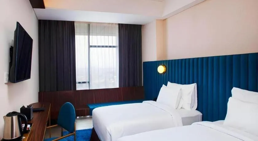 Bed in The Bono Hotel Pekanbaru