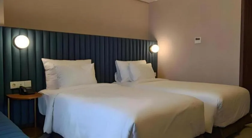 Bed in The Bono Hotel Pekanbaru
