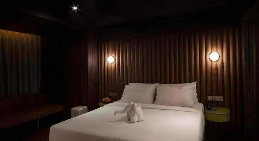 Bed in The Bono Hotel Pekanbaru