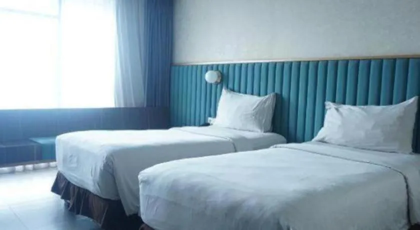 Bed in The Bono Hotel Pekanbaru