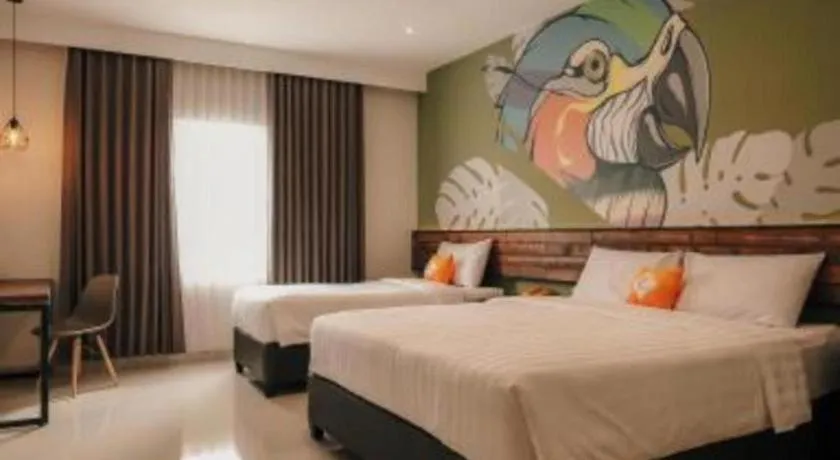 Bed in Hotel Formosa