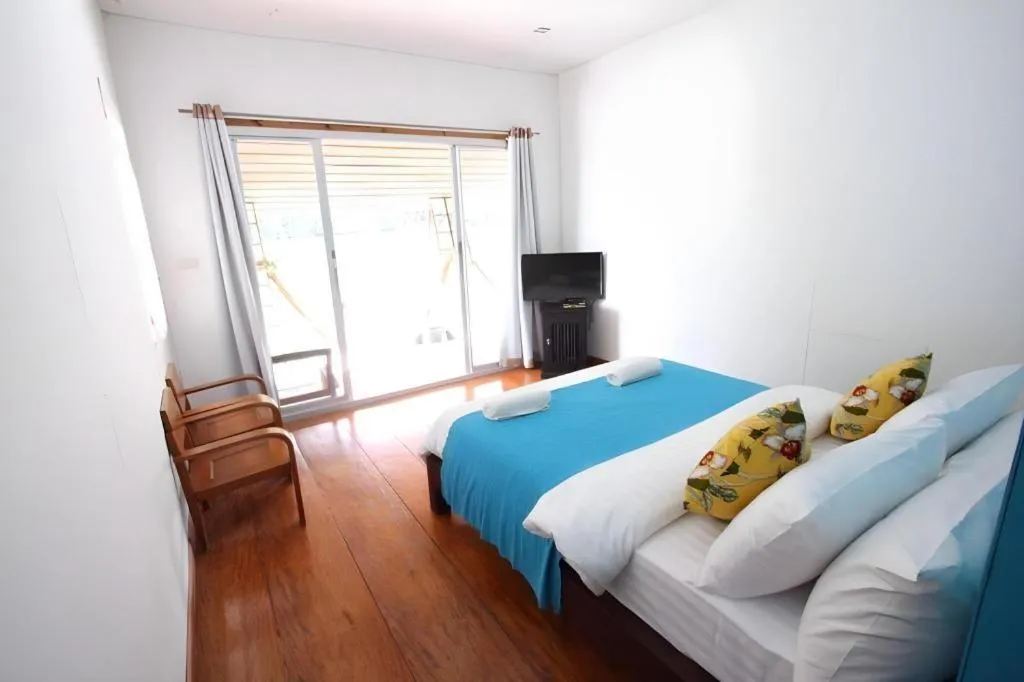 Bed in Tayan Resort Kanchanaburi