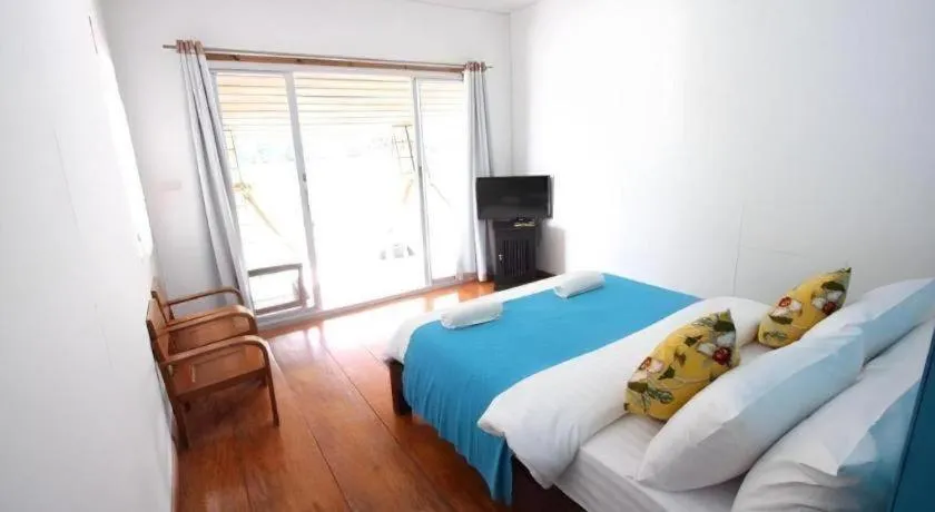 Bed in Tayan Resort Kanchanaburi