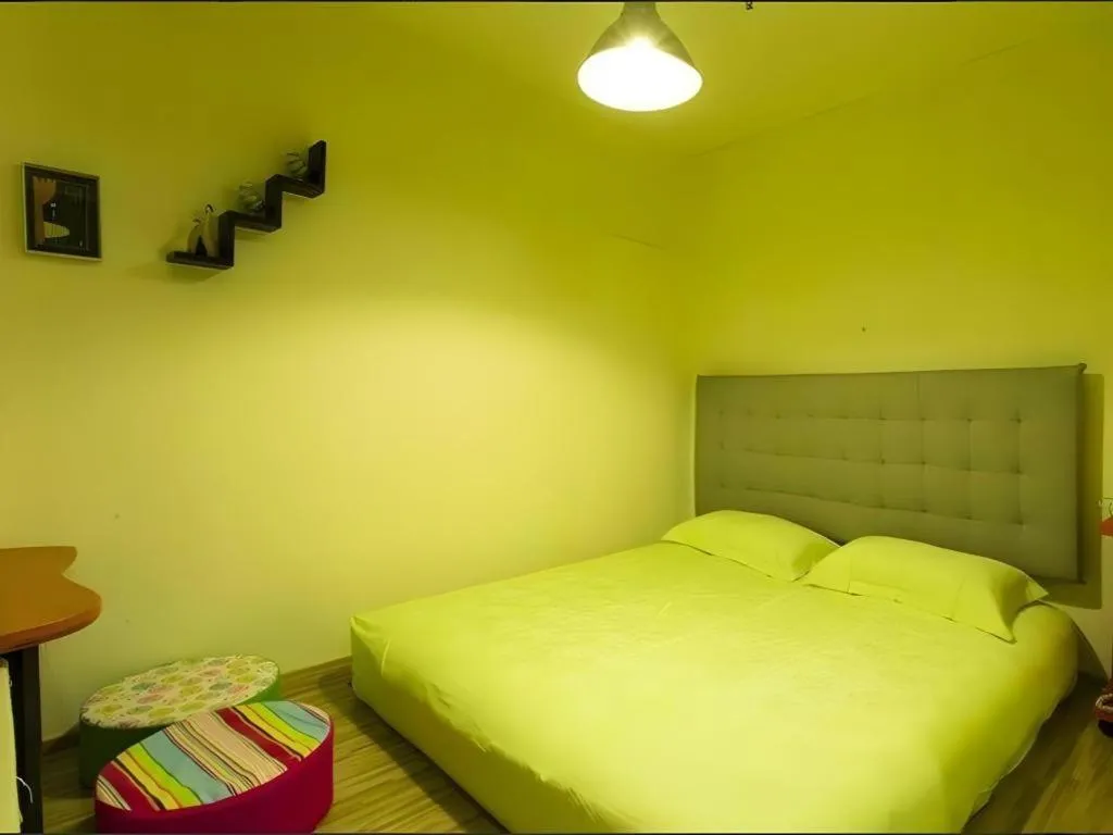 Bed in Dalian Household Theme Hotel Huanghe Road Branch