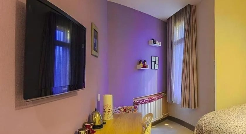 Bed in Dalian Household Theme Hotel Huanghe Road Branch