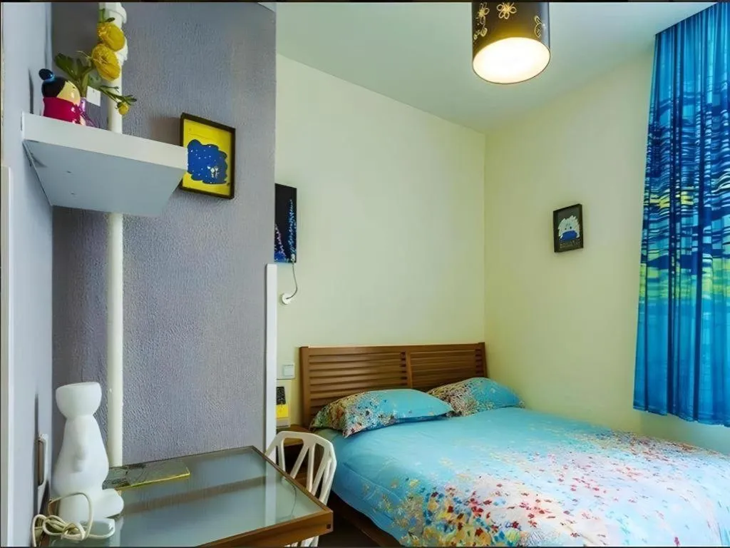 Bed in Dalian Household Theme Hotel Huanghe Road Branch